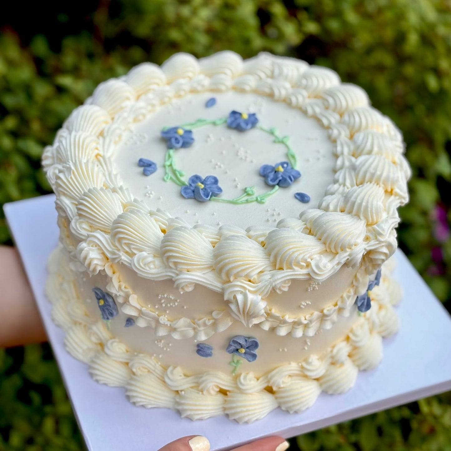 Vintage Charm Cake
